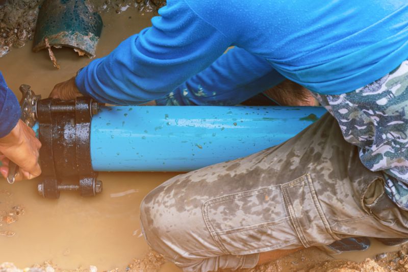 Plumbing Line Repair detail